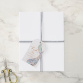 Étiquettes-cadeau Queue d'ondine d'anniversaire (Avec de la ficelle)