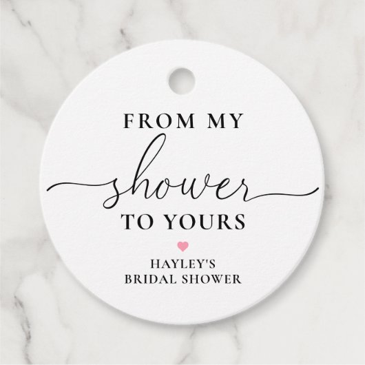 Étiquettes Cadeau Quinn De Ma Douche À Ton Savon (Devant)