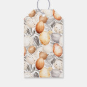 Étiquettes-cadeau Rabbit de Pâques vintage (Dos)