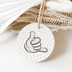 Étiquettes Cadeau Rad Cool Dude   Garçons Retro Patinage Anniversair