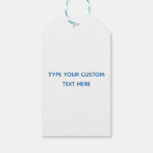 Étiquettes-cadeau Rainbow Cake Joyeux anniversaire Faire un voeu (Dos)