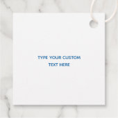 Étiquettes Cadeau Rainbow Cake Joyeux Anniversaire Faites un cadeau  (Dos)