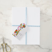 Étiquettes-cadeau Rainbow Candy Sweet fête d'anniversaire Personnali (Avec de laficelle)
