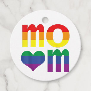Étiquettes Cadeau Rainbow LGBT Pride Mois Fête des mères LGBT