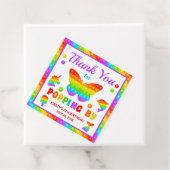 Étiquettes Cadeau Rainbow Pop It Fidget Toy Anniversaire (En situation)
