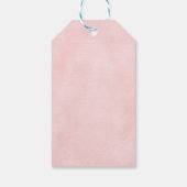 Étiquettes-cadeau Rainbow Unicorn Merci (Dos)