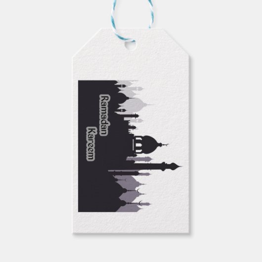 Étiquettes-cadeau ramadan kareem (Devant)
