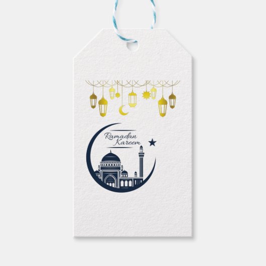 Étiquettes-cadeau Ramadan kareem 202-2020 (Devant)