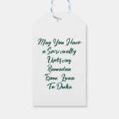 Étiquettes-cadeau Ramadan Moubarak (Dos)