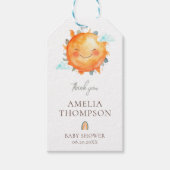 Étiquettes-cadeau Ray Of Sunshine Boho Rainbow Baby shower Favoriser (Devant)