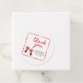 Étiquettes Cadeau Ready to Pop Baby Shower  (En situation)