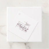 Étiquettes Cadeau Réalité fragmentée - Expression architecturale (En situation)