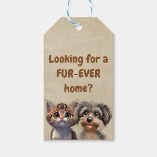 Étiquettes-cadeau Realtor Pop By Pet Chiot Kitten Vet