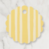 Étiquettes Cadeau Réception de mariage capricieuse à la main C'est l (Dos)