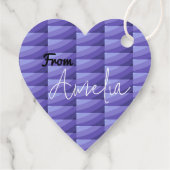 Étiquettes Cadeau Reconnaissant (Dos)