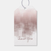 Étiquettes-cadeau Réflexions aquarelle Merci cannelle ID774 (Devant)