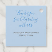 Étiquettes Cadeau Regarder moi croissance Plante cadeau Baby shower (Dos)