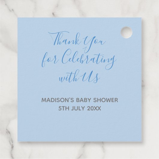 Étiquettes Cadeau Regarder moi croissance Plante cadeau Baby shower  (Dos)