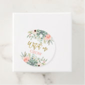 Étiquettes Cadeau Regardez-moi grandir succulents (En situation)