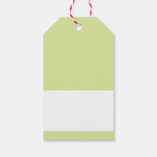 Étiquettes-cadeau RÉINDEUR NOËL mignon nez rouge rudolph rouge vert (Dos)