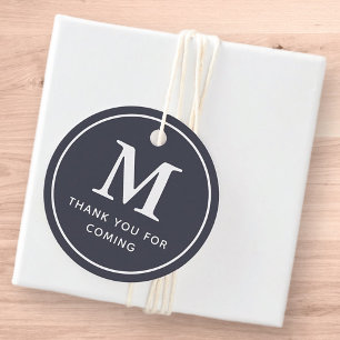 Étiquettes Cadeau Remerciement Chic Simple Moderne Pour Votre Présen