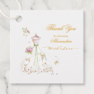 Étiquettes Cadeau Remerciement personnalisé pour une fête de mariage