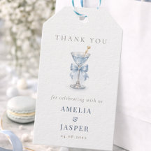 Remerciement pour Baby Shower pour Garçon au Marti