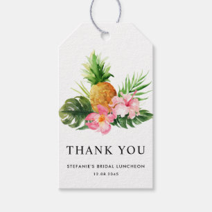 Étiquettes-cadeau Remerciement pour le Lunch de Mariage au Thème Ana
