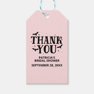Étiquettes-cadeau Remerciement pour une Baby Shower de mariage Hallo