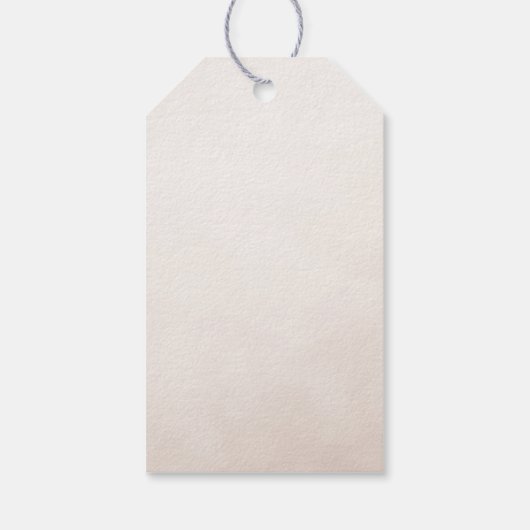 Étiquettes-cadeau Remerciements de l'enterrement de vie de jeune fil (Dos)