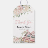 Étiquettes-cadeau Remerciements de mariage de conte de fées (Devant)