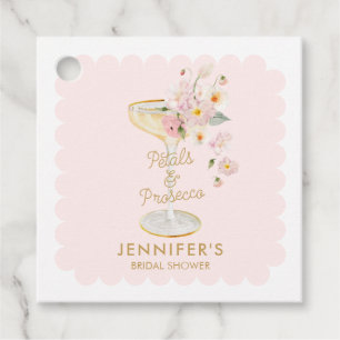 Étiquettes Cadeau Remerciements pour une Baby Shower Petits Petals e