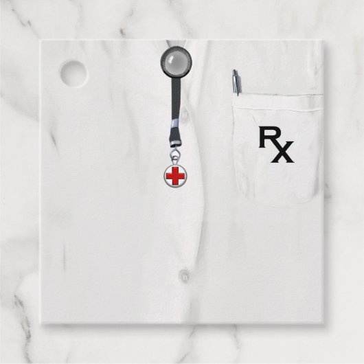 Étiquettes Cadeau Remise de diplôme de pharmacien (Devant)