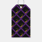 Étiquettes-cadeau Remise de diplômes violette (Dos)