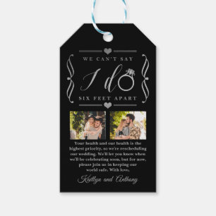 Étiquettes-cadeau Remise du Mariage de Six Pieds Horaire Changement