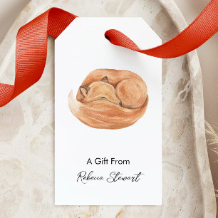 Étiquettes-cadeau Renard de toutes occasions Un cadeau personnalisé