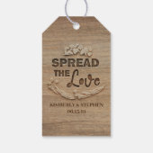 Étiquettes-cadeau Répandre le Mariage d'amour (Dos)