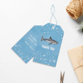 Étiquettes-cadeau Requin