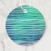 Étiquettes Cadeau Requin infecté n'importe quel âge Anniversaire Fêt (Dos)