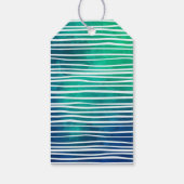 Étiquettes-cadeau Requin infesté tout âge Anniversaire Merci (Dos)