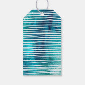 Étiquettes-cadeau Requin infesté tout âge Anniversaire Merci (Dos)