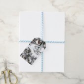 Étiquettes-cadeau Résumé de neige (Avec de laficelle)