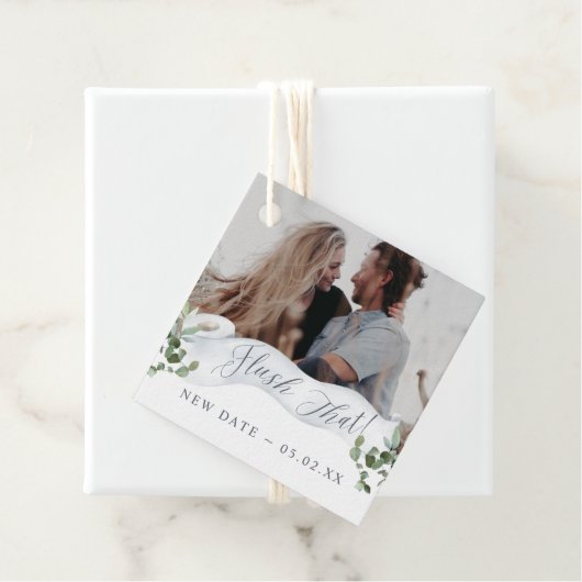 Étiquettes Cadeau Retirer cette nouvelle date Papier toilette Roll F (En situation)