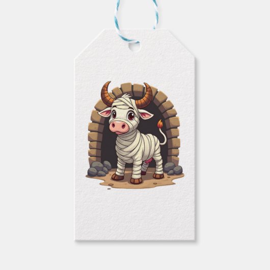 Étiquettes-cadeau Retours Moo-Mummy (Devant)