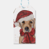 Étiquettes-cadeau Retriever du Labrador (Devant)