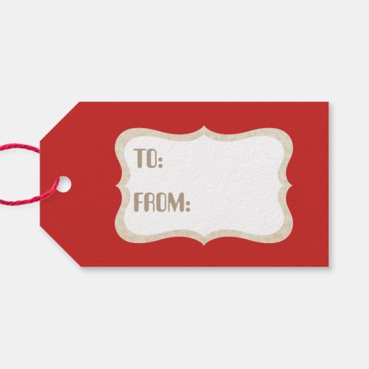 Étiquettes-cadeau Retro Christmas Holiday snowman party ajouter un n (Dos (Horizontal))