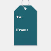 Étiquettes-cadeau Retro Dog Sunglasses Vintage Sunset Beach  (Dos)