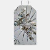 Étiquettes-cadeau Retro Glam Rhinestones (Devant)