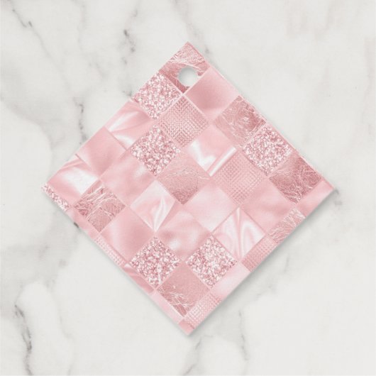 Étiquettes Cadeau Retro Glamor Girl Animée mignonne Cartoon Beauté (Dos)