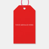 Étiquettes-cadeau Retro Style Mid Century Nuages À propos de vous Va (Dos)